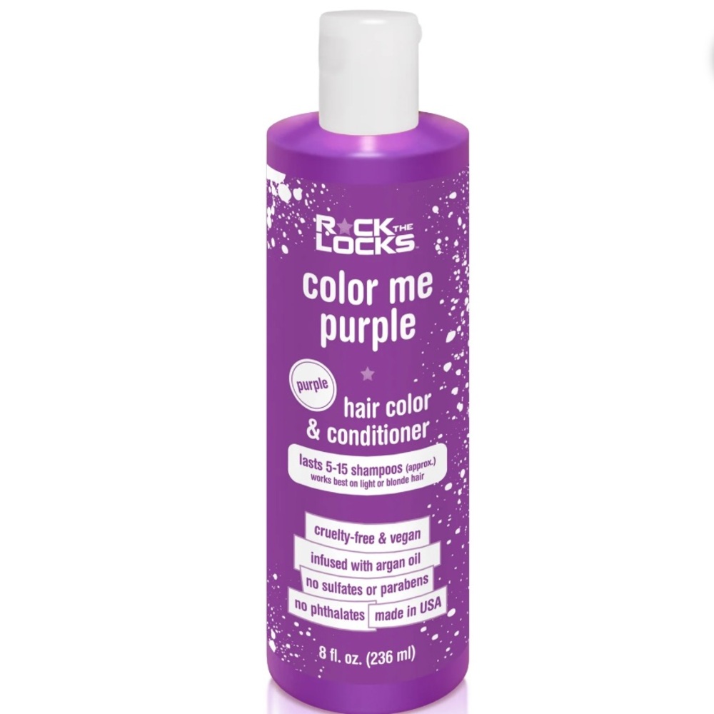 Rock the Locks Color Me Purple Hair Color & Conditioner